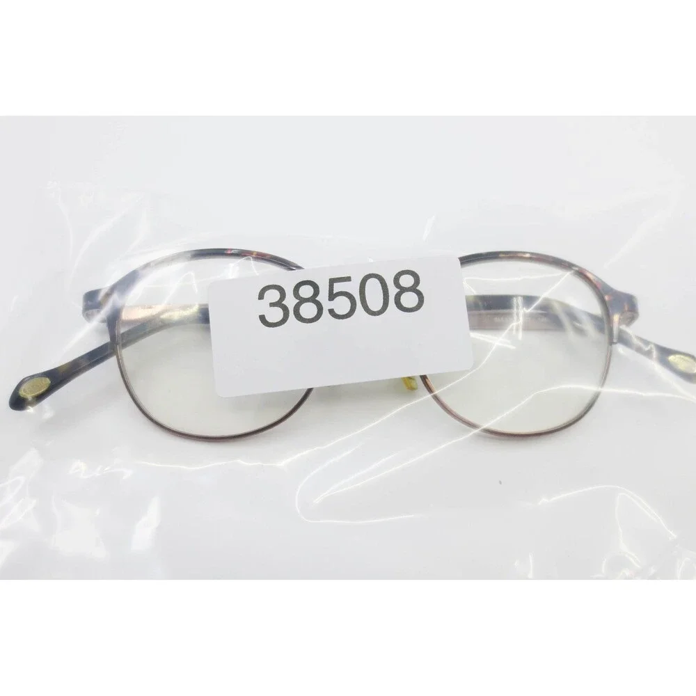 Fossil Sully DC7 Tortoise Bronze Round Eyeglass Frames 46-18-145 38508
